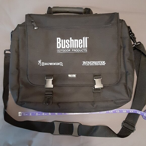 Like New-Tough Brief Case / Book Bag * Uncle Mike's Black or Bushnell * Cordura - Picture 1 of 13